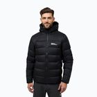 Pánska páperová bunda Jack Wolfskin Nebelhorn Down Hoody black