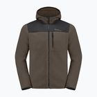 Pánska fleecová mikina Jack Wolfskin Kammweg Pile Fz cold coffee