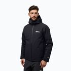 Pánska páperová bunda Jack Wolfskin Wisper Ins black