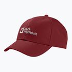 Šiltovka Jack Wolfskin Baseball Cap deep ruby