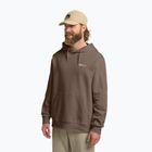 Pánska mikina Jack Wolfskin Essential Hoodie cold coffee
