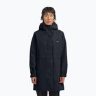 Dámsky kabát do dažďa Jack Wolfskin Terraview 2L dark navy