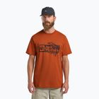 Pánske tričko Jack Wolfskin Jack Wolfskin Brand T burnt orange