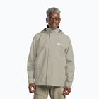 Pánska bunda do dažďa  Jack Wolfskin Trailtime 2L linen