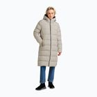 Dámsky páperový kabát Jack Wolfskin Frozen Palace pale sand
