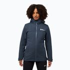 Dámska bunda 3v1 Jack Wolfskin Hunberg 3In1 midnight sky