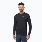 Pánske tričko longsleeve Jack Wolfskin Vonnan black