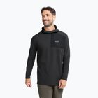 Pánska trekingová mikina  Jack Wolfskin Sucol Hoody black