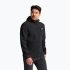 Pánska vetrovka Jack Wolfskin Wild Winds Hooded black