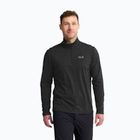 Pánska fleecová mikina Jack Wolfskin Trail Half Zip black