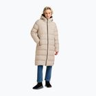 Dámsky páperový kabát Jack Wolfskin Frozen Palace Coat oyster
