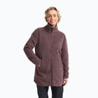 Dámska fleecová mikina Jack Wolfskin High Curl Coat sheer plum