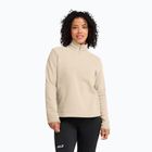 Dámska fleecová mikina Jack Wolfskin Taunus 100 Half Zip oyster