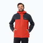 Jack Wolfskin pánska bunda do dažďa Go Hike červená 1114051