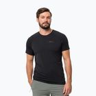 Jack Wolfskin Prelight Pro pánske trekingové tričko čierne 1809251