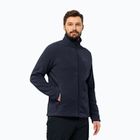 Pánska fleecová mikina Jack Wolfskin Winterstein Fz night blue
