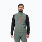 Jack Wolfskin pánske turistické oblečenie bez rukávov Alpspitze hedge green