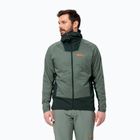 Jack Wolfskin Alpspitze Ins Hybrid hedge zelená pánska bunda do dažďa