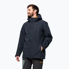 Pánska bunda do dažďa Jack Wolfskin Fernblick 2L night blue