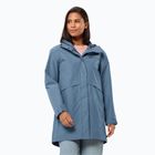 Dámsky nepremokavý kabát  Jack Wolfskin Cape West Elemental Blue