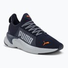 PUMA Softride Premier Slip-On pánska bežecká obuv navy/platinum gray/ultra orange