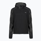 Dámska bežecká bunda PUMA Run AOP Favorite Woven black/grey