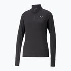 Dámska bežecká mikina PUMA Run Favorite 1/4 Zip puma black