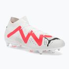 PUMA Future Match MXSG pánske kopačky puma white/puma black/fire orchid