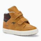 Detská obuv KangaROOS KaVu Primo V tan yellow / rouge