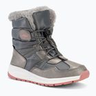 Juniorské snehule KangaROOS K-PE Ski RTX steel grey / dusty rose