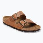 BIRKENSTOCK Arizona LEOI Regular cognac žabky