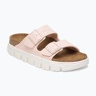 Dámske šľapky BIRKENSTOCK Arizona Chunky Birko-Flor light rose