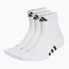 adidas Prf Cush Mid ponožky 3 páry biele