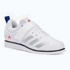 Pánske vzpieračské topánky adidas Powerlift 5 cloud white/ core black/ grey two