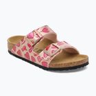 Detské šľapky BIRKENSTOCK Arizona Birko-Flor Narrow electric metallic copper hearts
