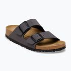 Šľapky BIRKENSTOCK Arizona BF Narrow velvet gray/black