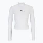 Dámske nohavice FILA Linnuse Cropped Turtle Neck bright white