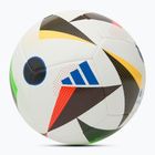 Futbalová lopta adidas Ekstraklasa Training white/black/glow blue veľ.  5