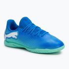 Detské kopačky PUMA Future 7 Play It hyperlink blue/mint/puma white