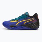 Pánska basketbalová obuv PUMA All-Pro Nitro Crowd Craze lapis lazuli/cold green/puma black