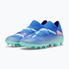 Detská futbalová obuv/ kopačky PUMA Future 7 Pro FG/AG Jr bluemazing/puma white/electric peppermint