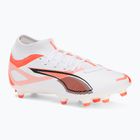 Pánske kopačky PUMA Ultra 5 Play+ FG/AG puma white/puma black/glowing red