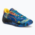 Pánske basketbalové topánky PUMA All-Pro Nitro Dylan Exhibit vivid blue/tropical blue