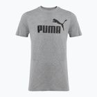 Pánske tričko PUMA ESS No. 1 Logo Tee medium gray heather
