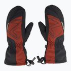 Detské lyžiarske rukavice ZIENER Lavalino Aquashield AW Mitten woody brown