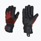 Pánske lyžiarske rukavice ZIENER Gonno Aquashield woody brown