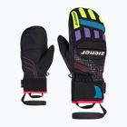 Detské lyžiarske rukavice ZIENER Luron Aquashield PR Mitten multicolor