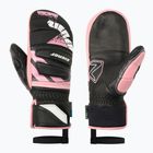 Detské lyžiarske rukavice Ziener Lopaki-Z AS PR Mitten black/pink vanilla