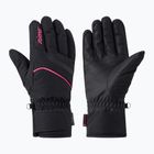 Dámske lyžiarske rukavice Ziener Khania-Z PR Glove black/pink lily