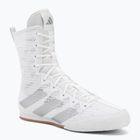 Boxerské topánky adidas Box Hog 4 white/silver